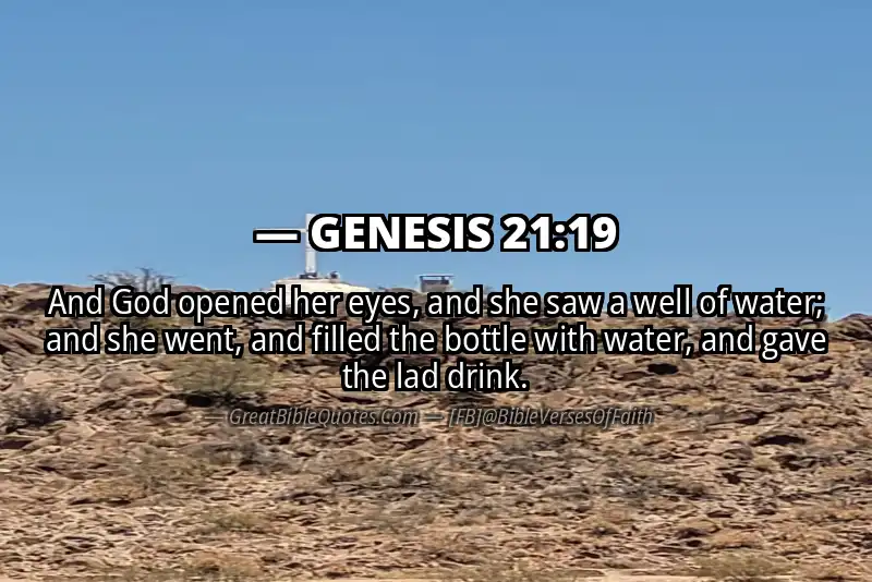 GENESIS 21:19 Verse