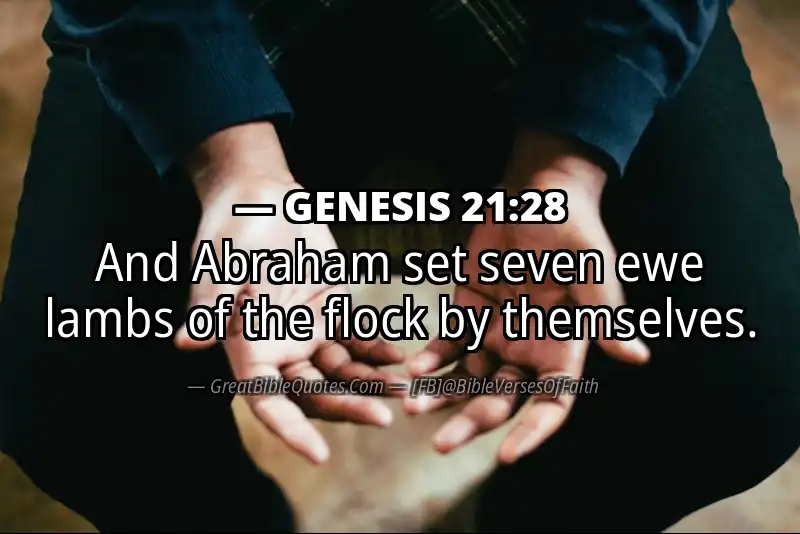 GENESIS 21:28 Verse