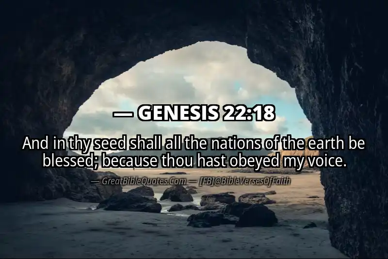 GENESIS 22:18 Verse