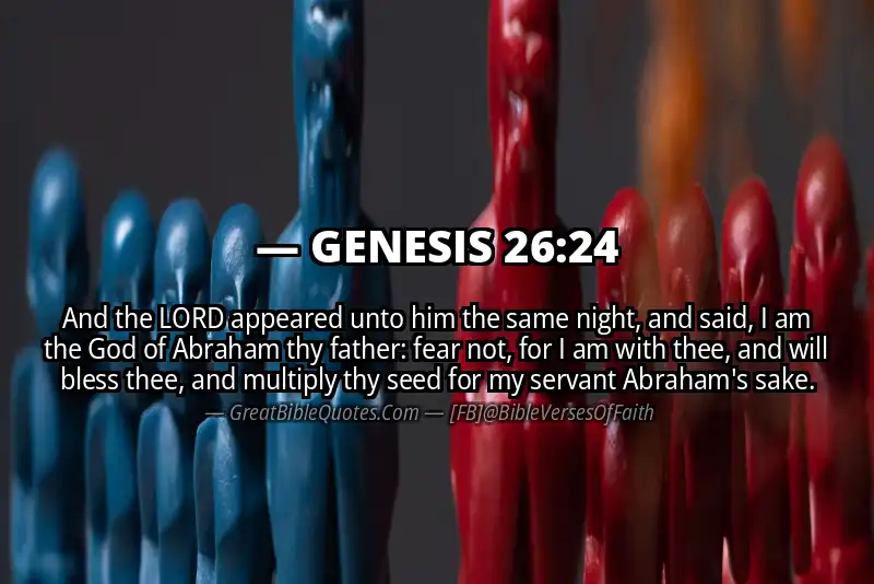 GENESIS 26:24 Verse