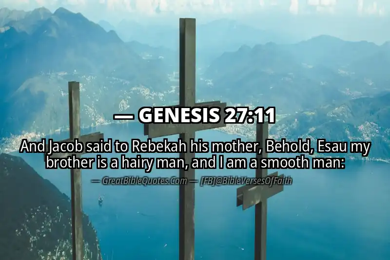 GENESIS 27:11 Verse