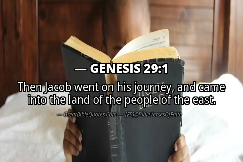 GENESIS 29:1 Verse