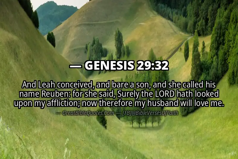 GENESIS 29:32 Verse