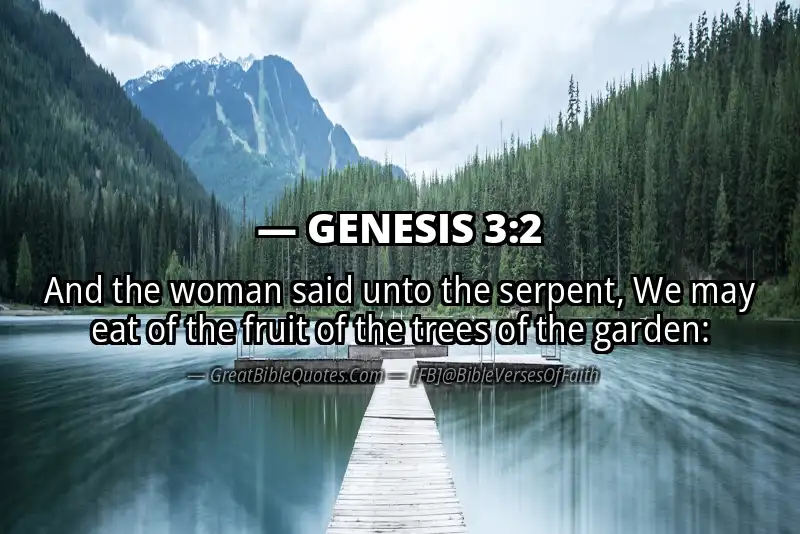 GENESIS 3:2 Verse