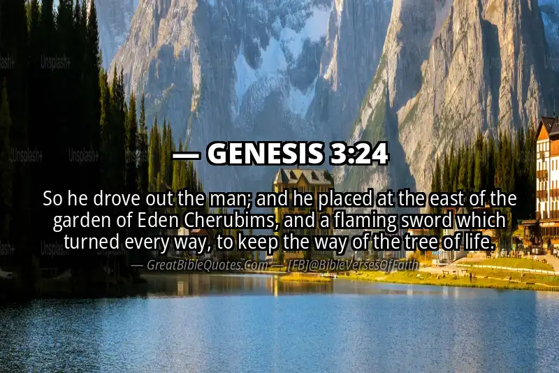 GENESIS 3:24 Verse