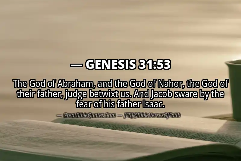 GENESIS 31:53 Verse Image