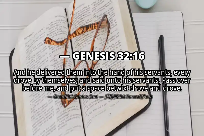 GENESIS 32:16 Verse