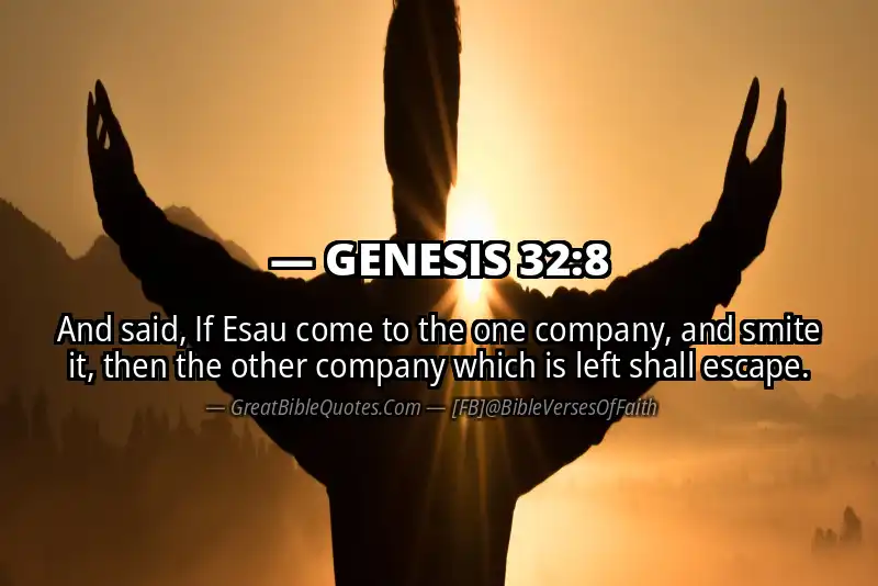 GENESIS 32:8 Verse