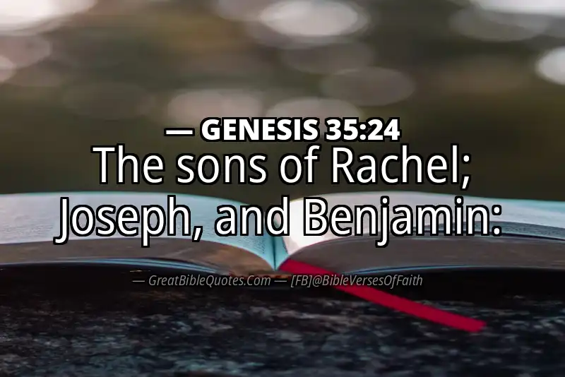 GENESIS 35:24 Verse