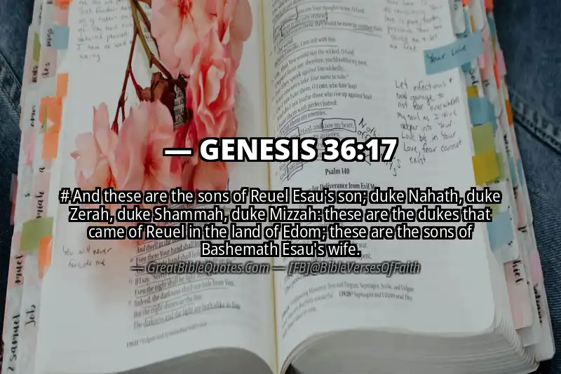 GENESIS 36:17 Verse