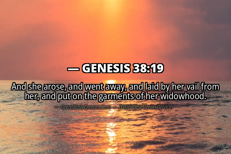 GENESIS 38:19 Verse