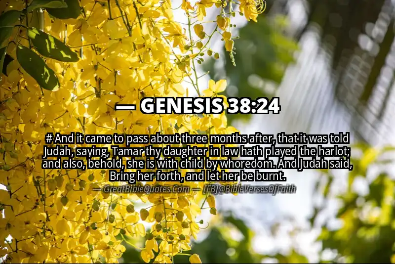 GENESIS 38:24 Verse