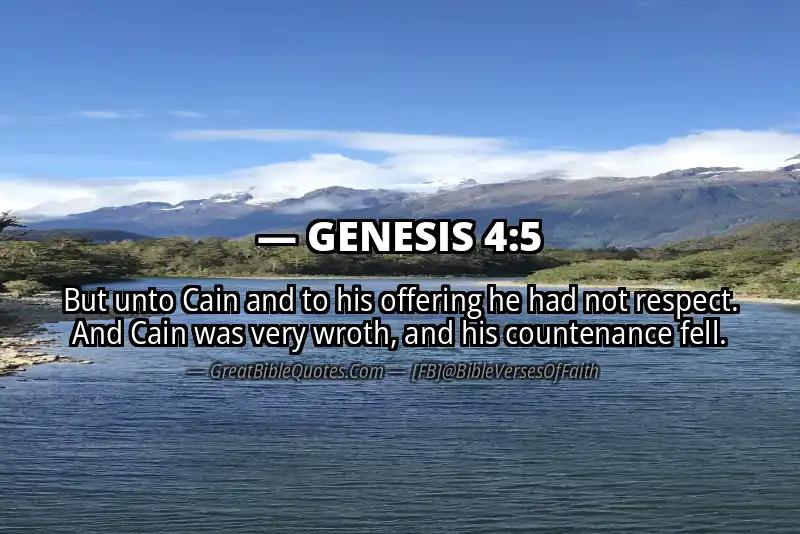 GENESIS 4:5 Verse