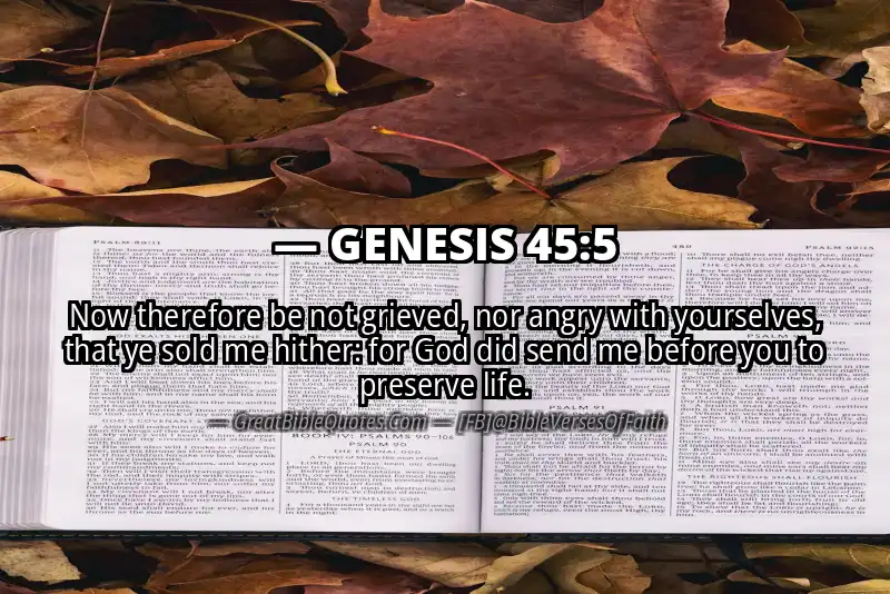 GENESIS 45:5 Verse