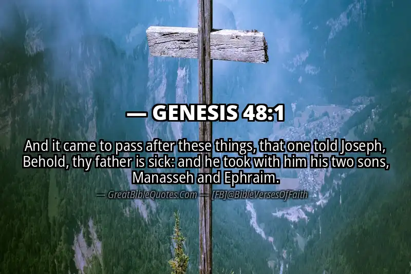 GENESIS 48:1 Verse