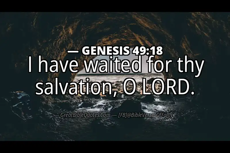 GENESIS 49:18 Verse