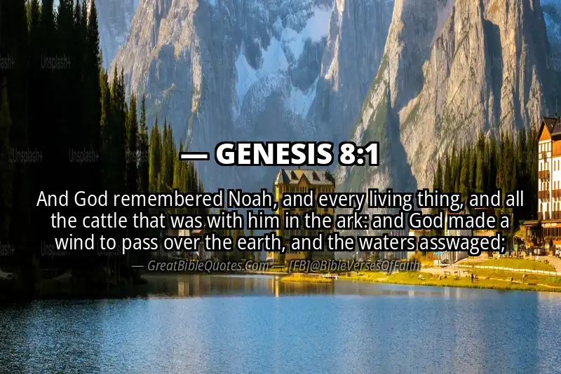 GENESIS 8:1 Verse