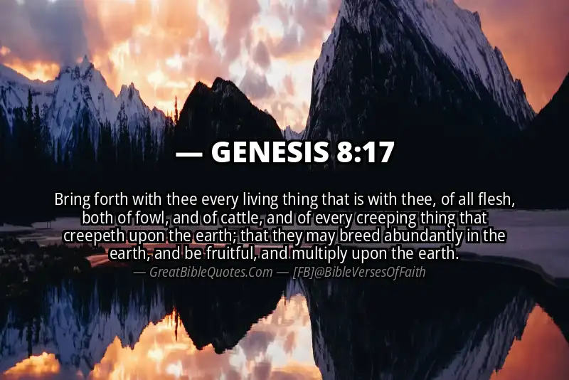 GENESIS 8:17 Verse
