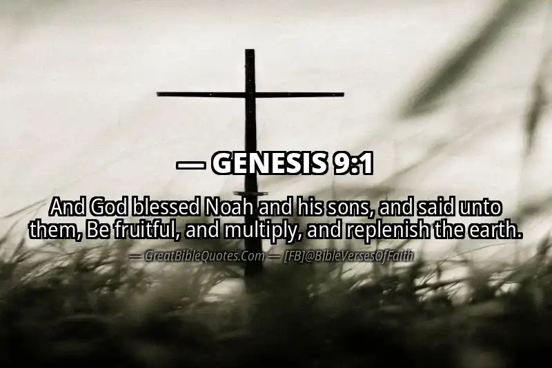 GENESIS 9:1 Verse