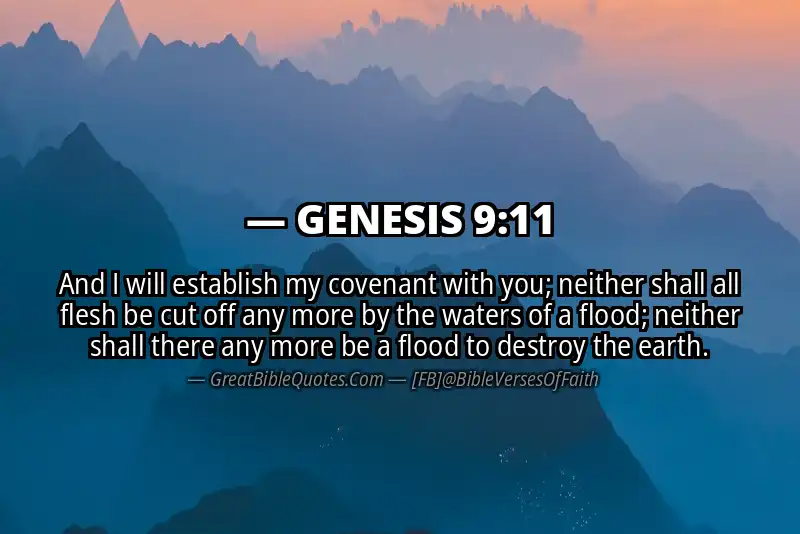 GENESIS 9:11 Verse