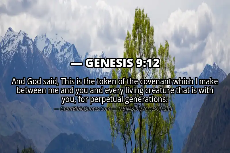 GENESIS 9:12 Verse