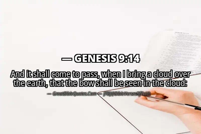 GENESIS 9:14 Verse