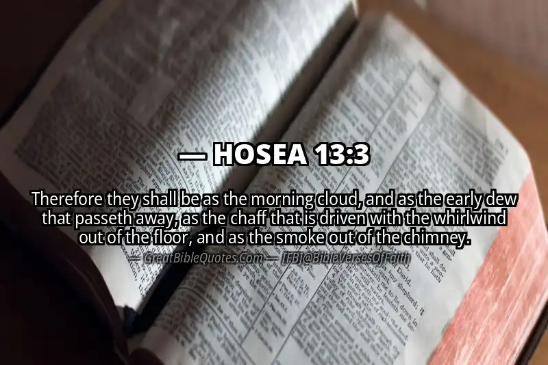 Bible verse: HOSEA 13:3 Image