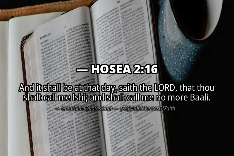 HOSEA 2:16 Verse