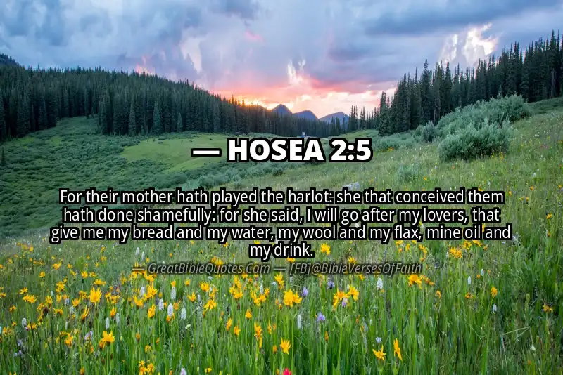 Bible verse: HOSEA 2:5 Image