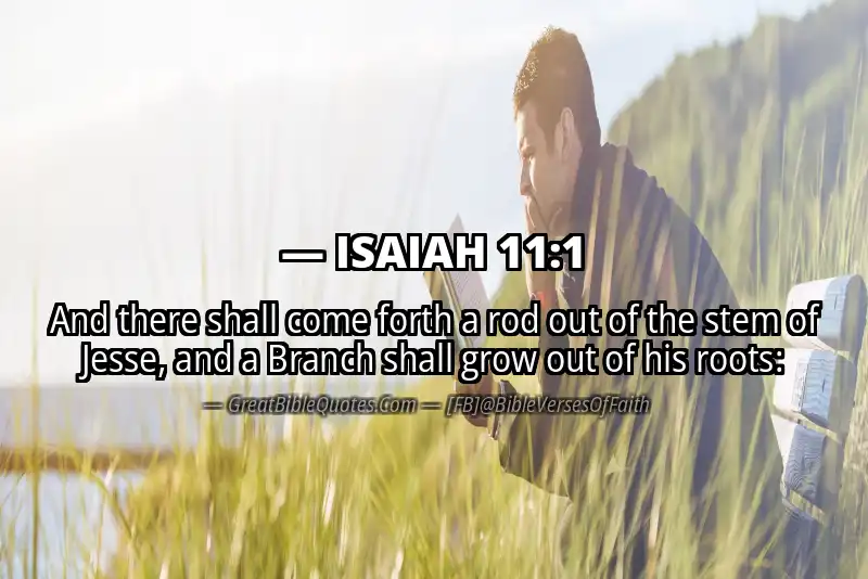 ISAIAH 11:1 Verse