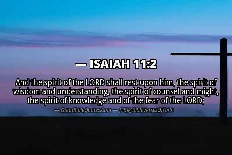 ISAIAH 11:2 Verse