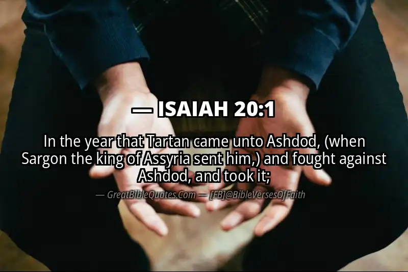 ISAIAH 20:1 Verse