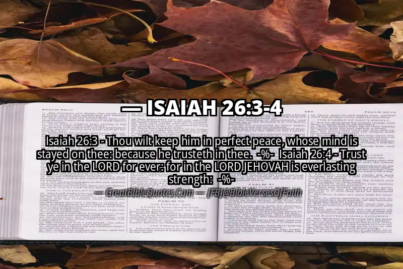 Image for ISAIAH 26:3-4 Bible verse