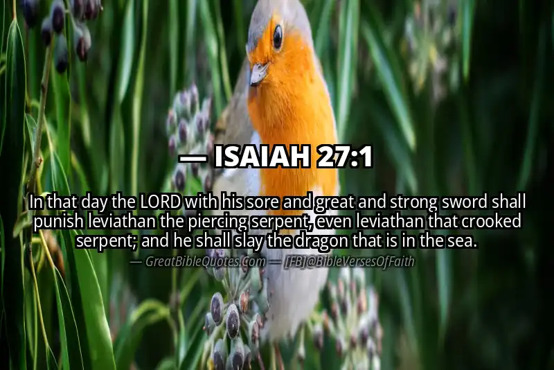 ISAIAH 27:1 Verse