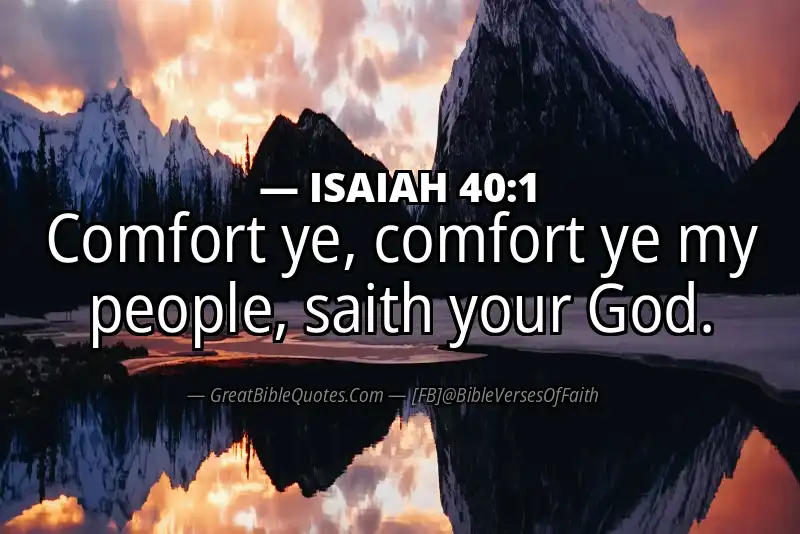ISAIAH 40:1 Verse