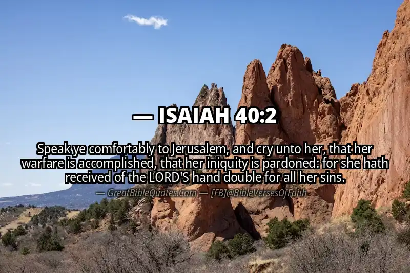 ISAIAH 40:2 Verse