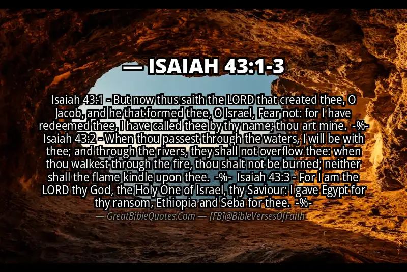 Image for ISAIAH 43:1-3 Bible verse