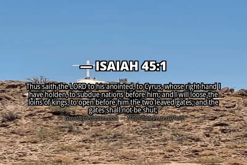 ISAIAH 45:1 Verse