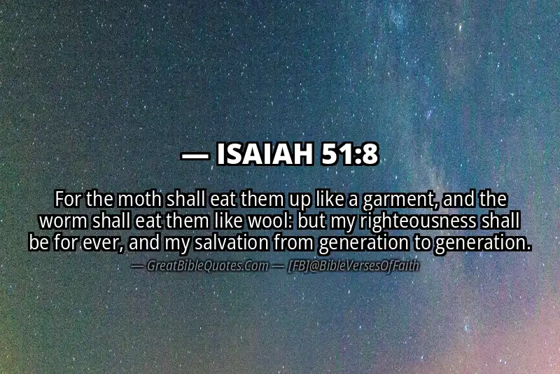 ISAIAH 51:8 Verse