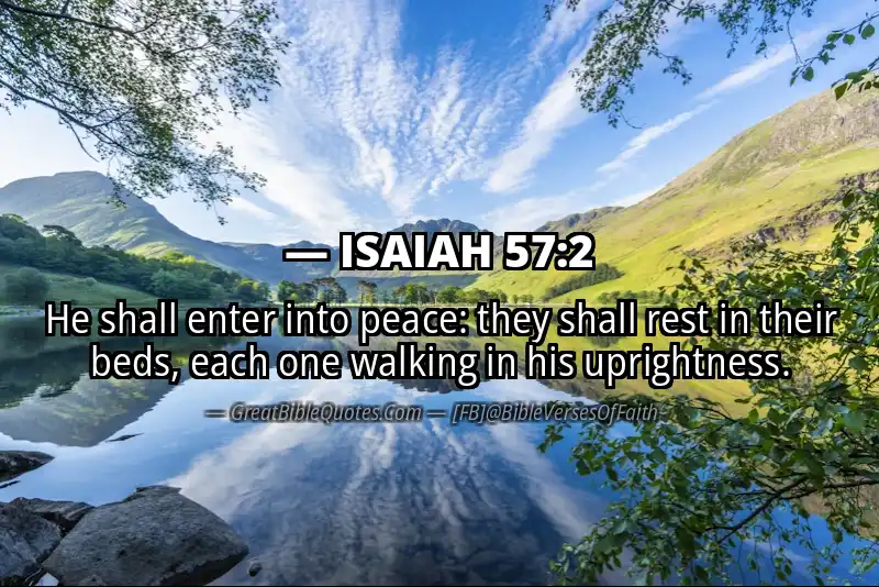 ISAIAH 57:2 Verse