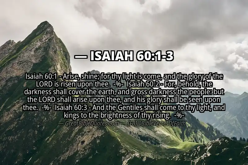 Image for ISAIAH 60:1-3 Bible verse
