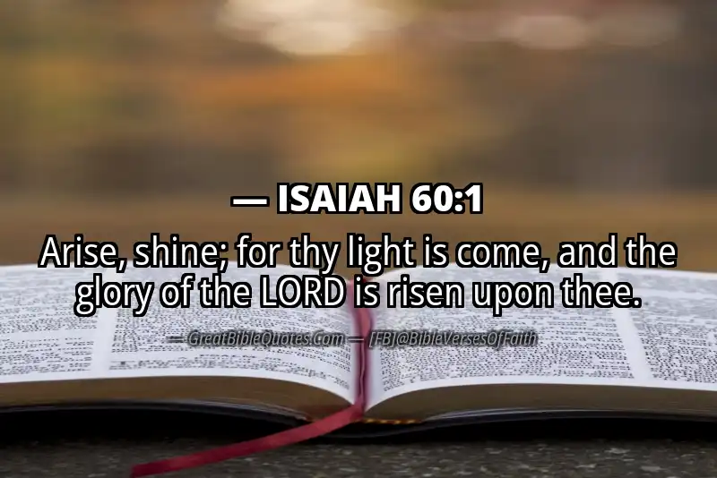 ISAIAH 60:1 Verse