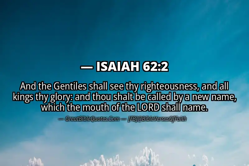 ISAIAH 62:2 Verse