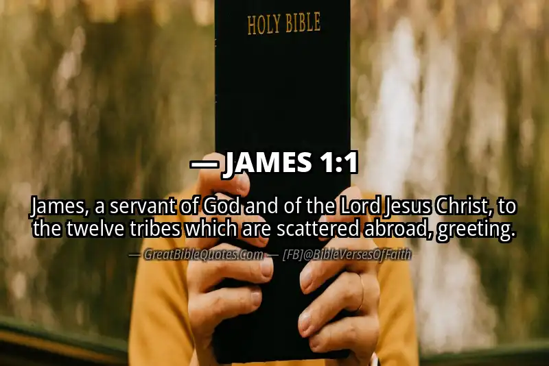 JAMES 1:1 Verse