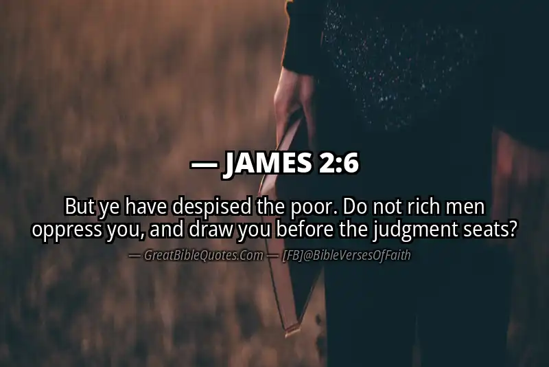 JAMES 2:6 Verse