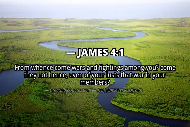 JAMES 4:1 Verse