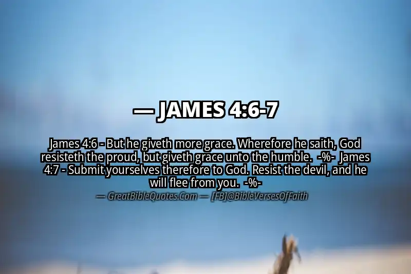 Image for JAMES 4:6-7 Bible verse