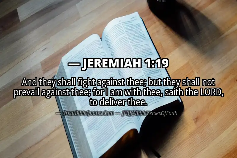 Bible verse: JEREMIAH 1:19 Image