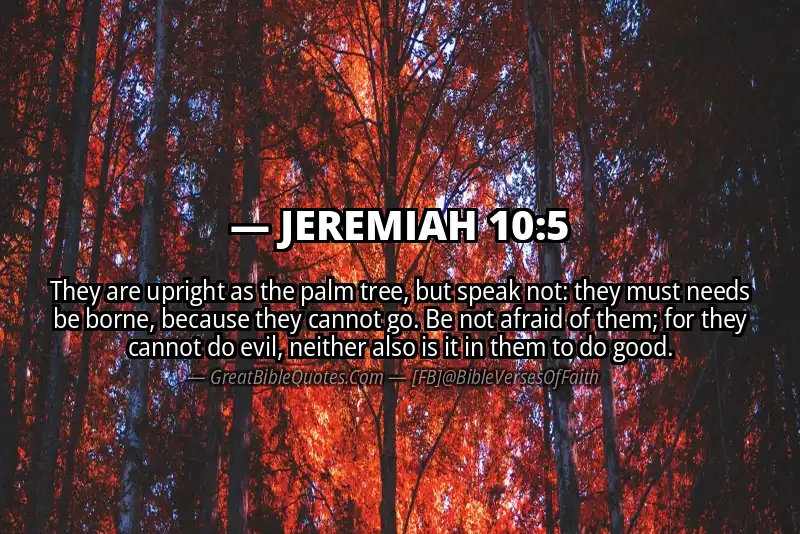 JEREMIAH 10:5 Verse