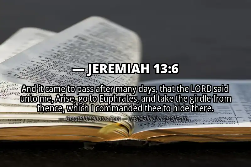 JEREMIAH 13:6 Verse